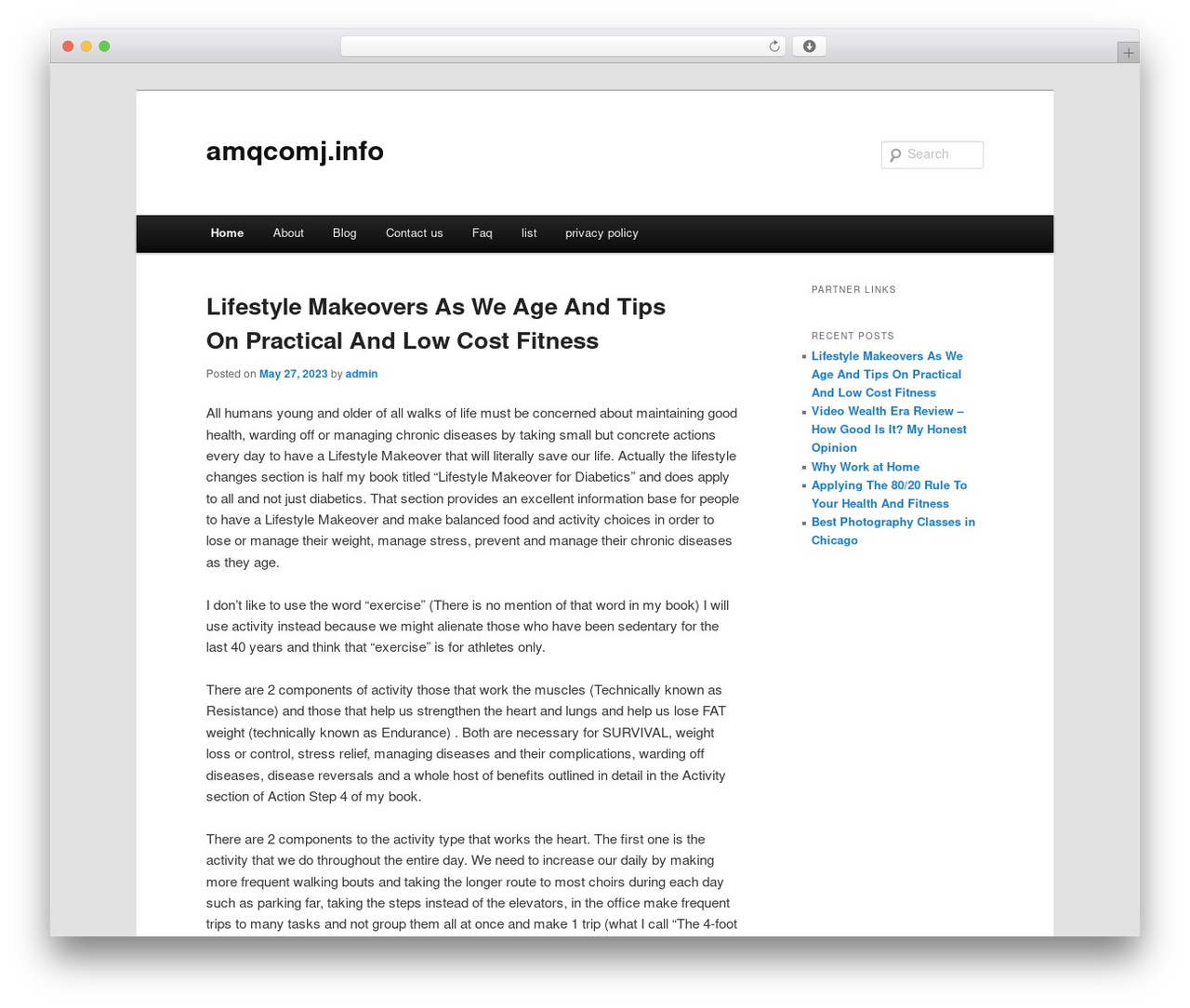 Dmc WP theme - amqcomj.info