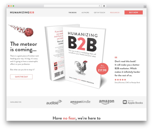 humanizingb2b top WordPress theme - humanizingb2b.com