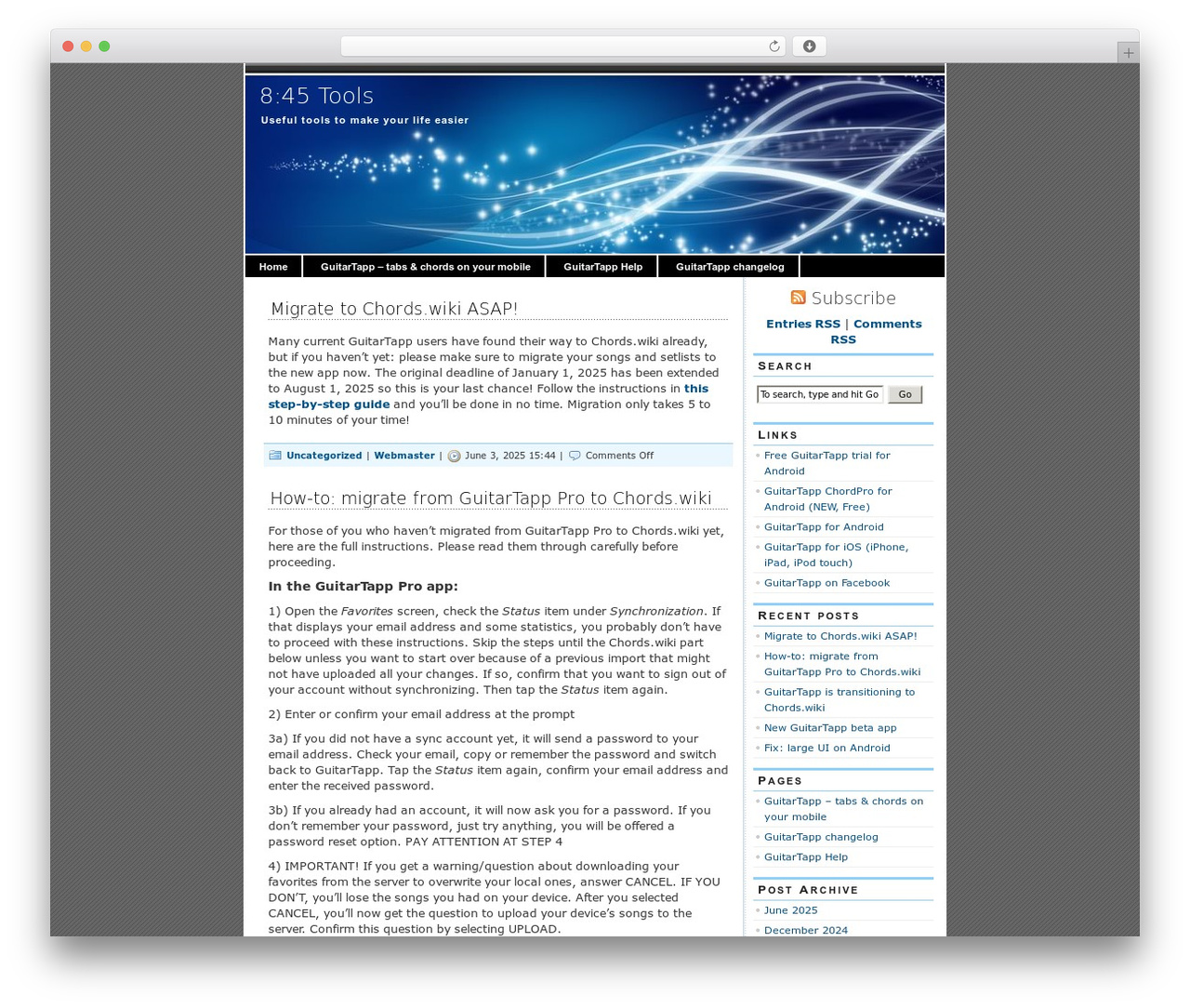 magicblue WordPress theme - 845tools.com magicblue WordPress theme - 845tools.com