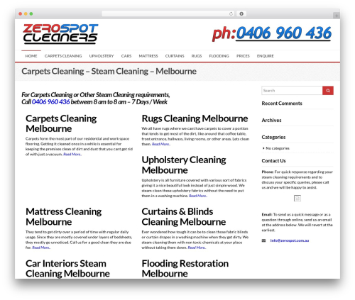 MX WP theme - 0spot.com.au