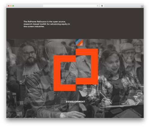 Reframe theme WordPress - reframeresource.com