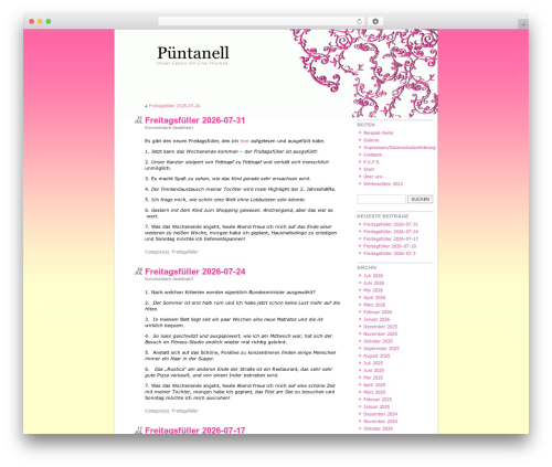Sunset Theme theme WordPress - xn--pntanell-65a.de