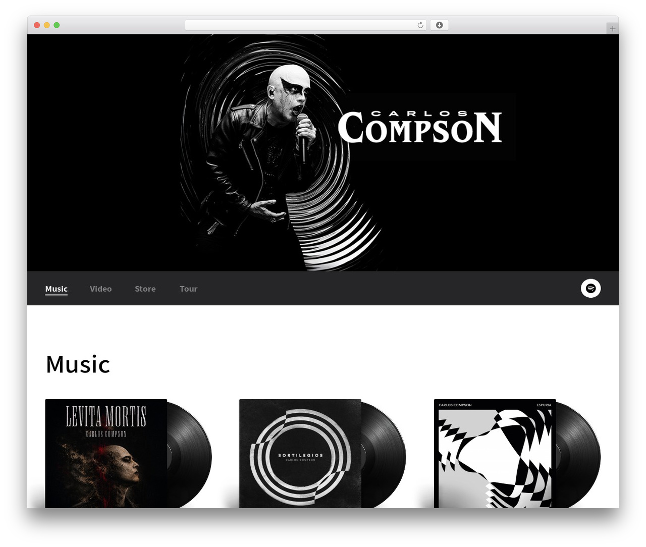Theme WordPress Proyecto Web - carloscompson.com