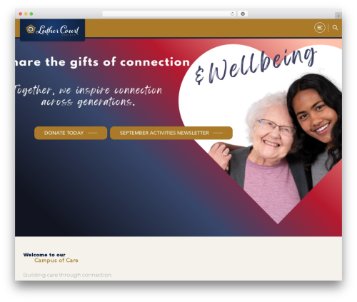 WordPress theme Eclipse360 - luthercourt.org