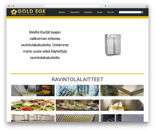 Iks menu pro WordPress plugin - goldege.fi