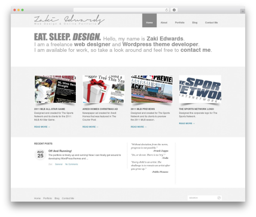 WordPress theme PrePress - zakiedwards.com WordPress theme PrePress - zakiedwards.com