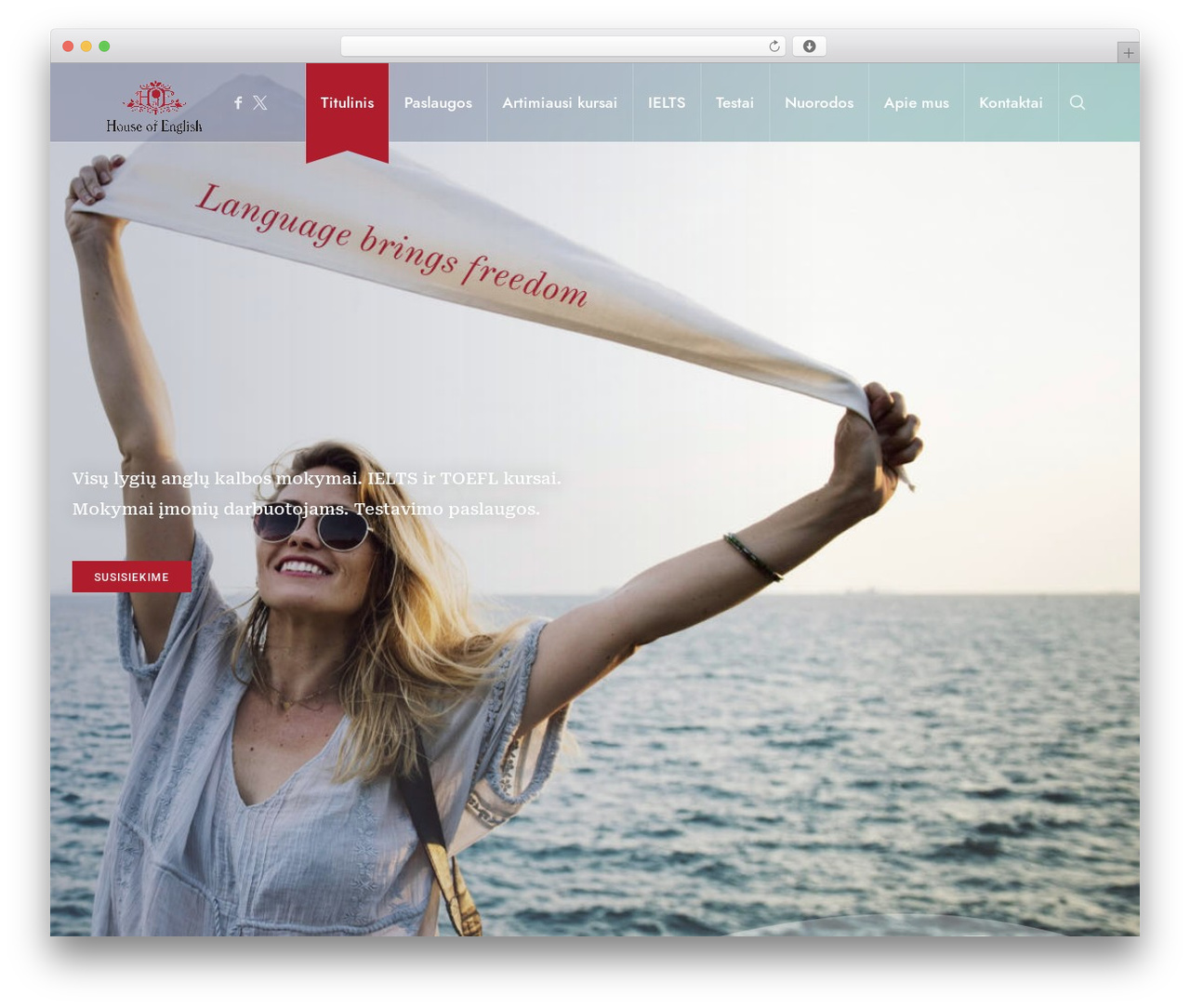Efor Child WordPress theme - english.lt