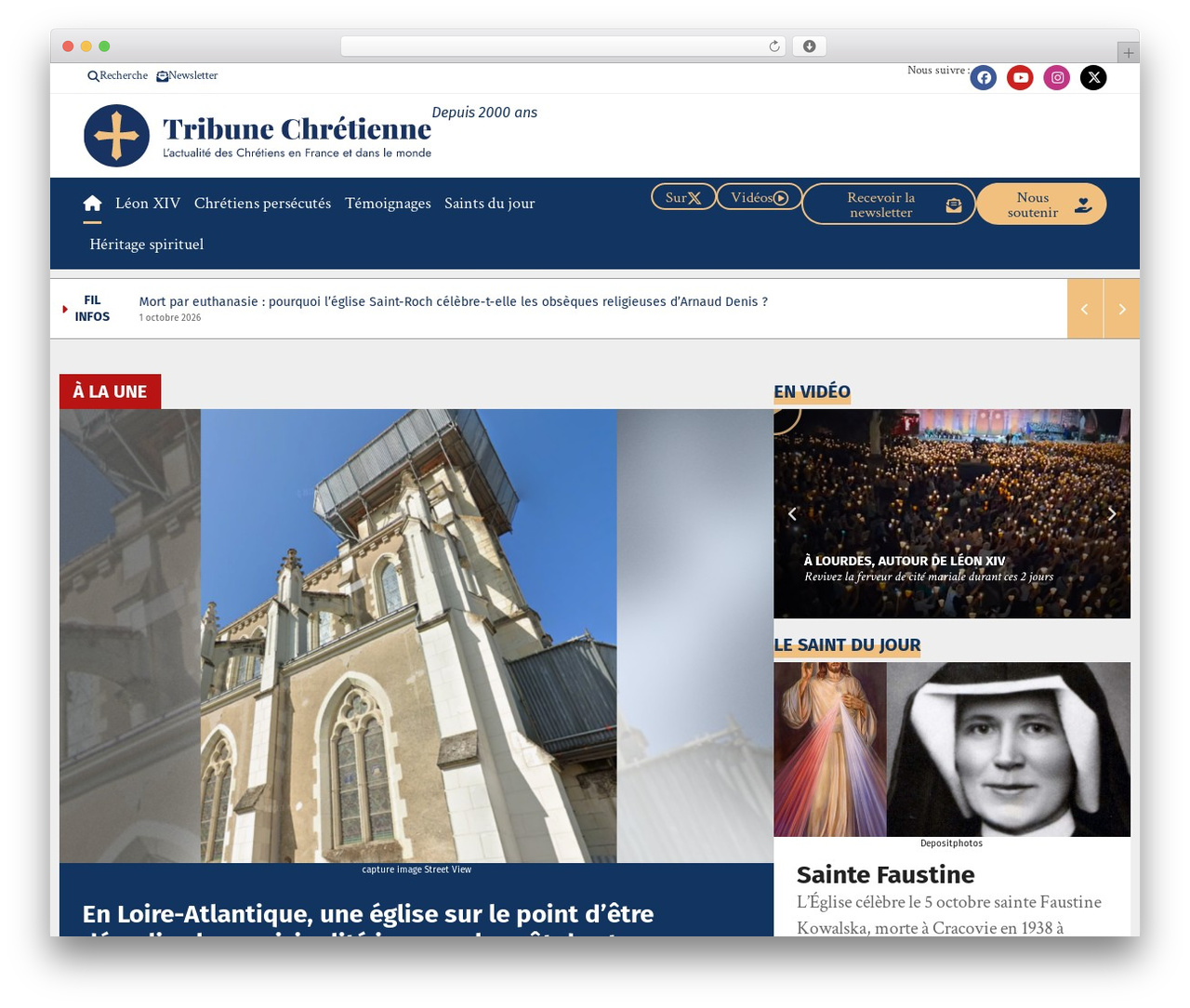 Hello Elementor theme WordPress - tribunechretienne.com