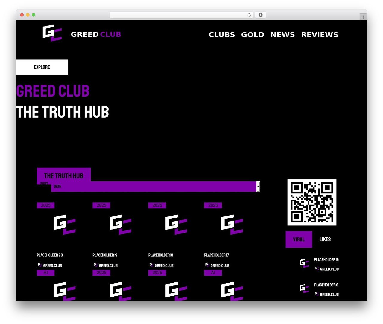 Hello Elementor WordPress theme - greed.club