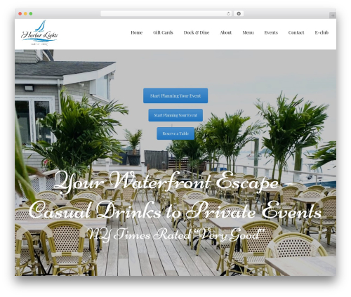Lambda WordPress website theme - harborlightsrestaurant-ct.com