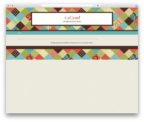 Patchwork WordPress theme - 62grad.de