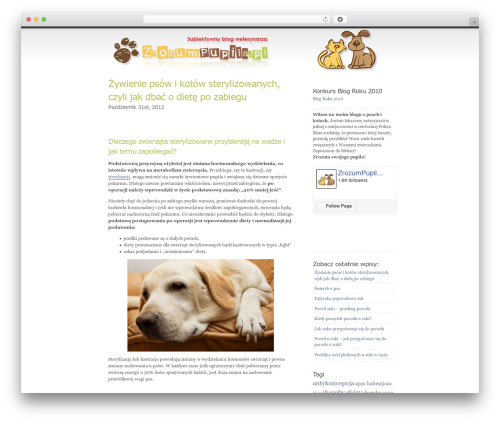 Simpla WordPress theme - zrozumpupila.pl