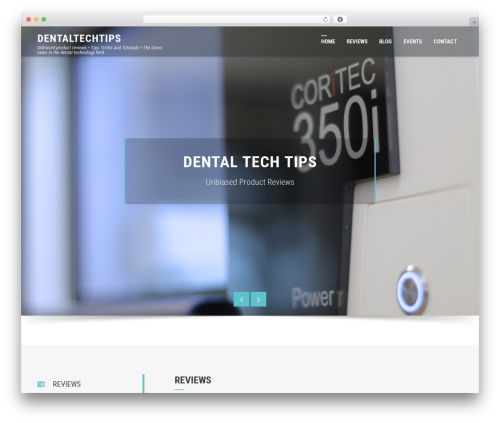 Square free WP theme - dentaltechtips.com