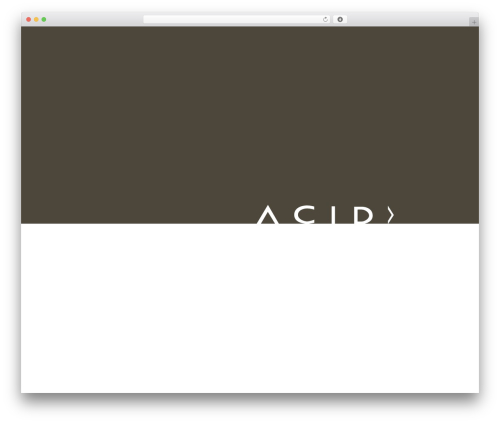Theme WordPress Firstcom Solutions - acidicity.com