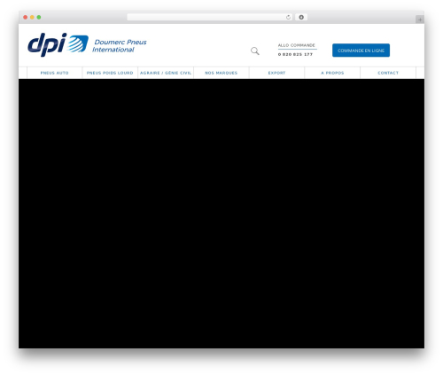 WordPress theme Lightwire - doumercpneus.net