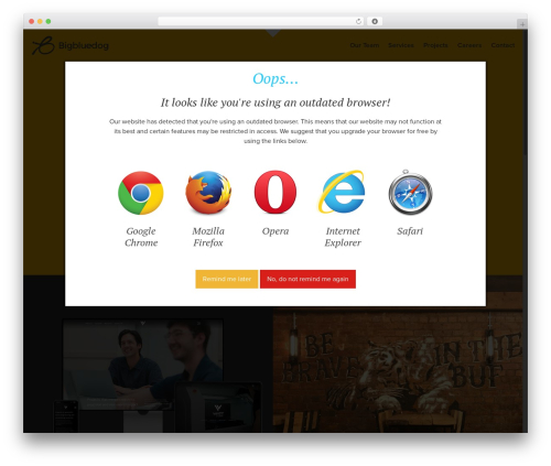 BBD WordPress theme - bbdcreative.com
