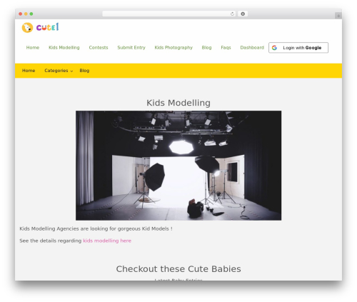 ClassiPress WordPress theme - cute1.in