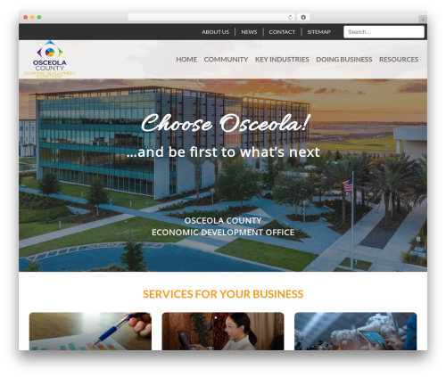 DevVinci blank WordPress theme - chooseosceola.com