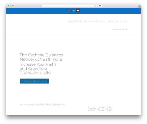 Divi top WordPress theme - cbnbaltimore.org