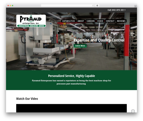 Layers theme WordPress - pyramidenterprisesinc.com