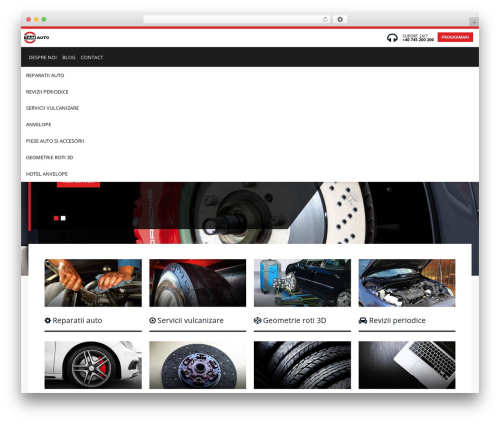 WordPress theme TAM Auto - tamauto.ro