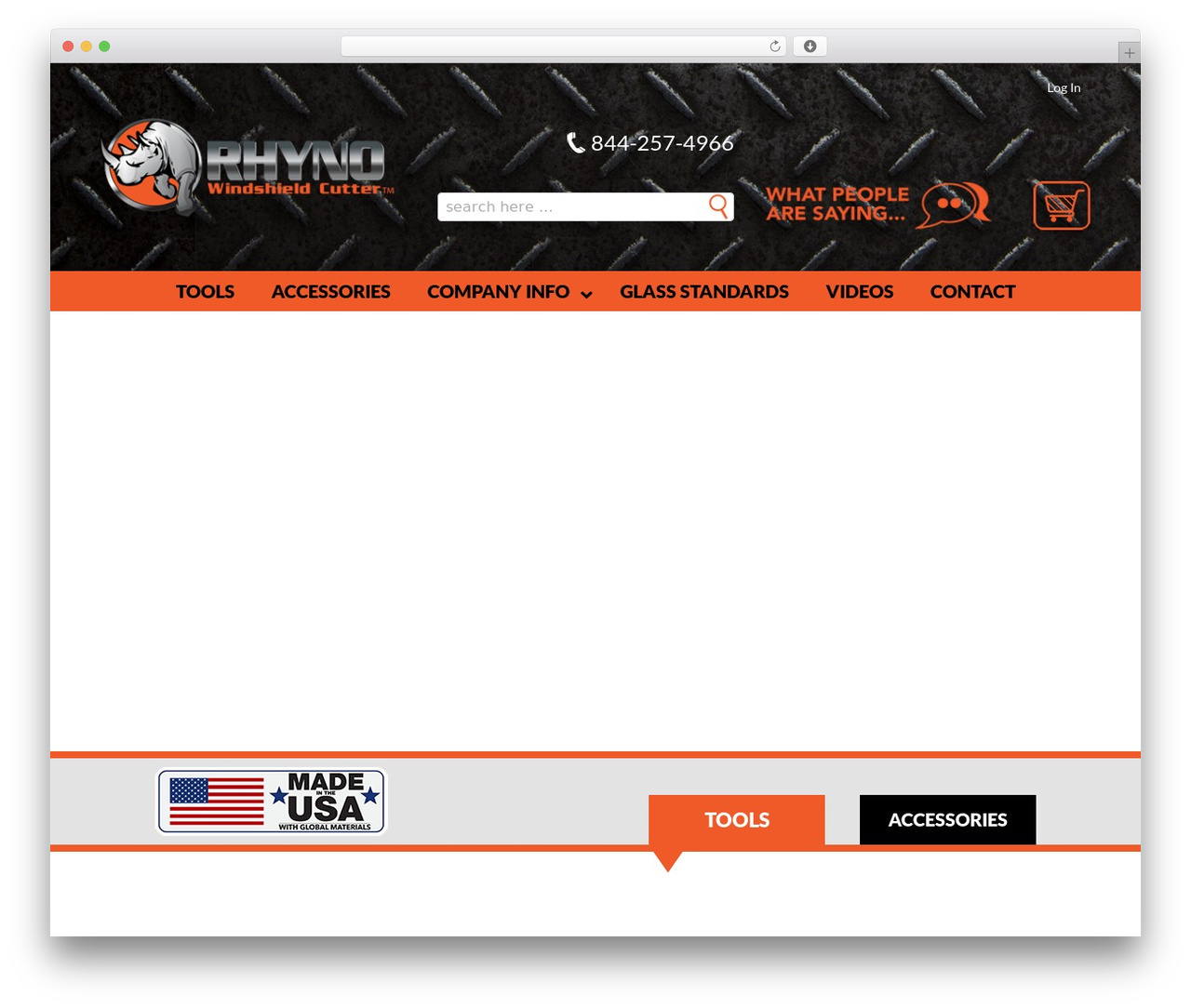 WP theme Responsive - rhyno.com