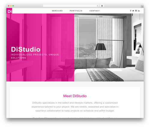 Figpress WordPress theme - distudio.com