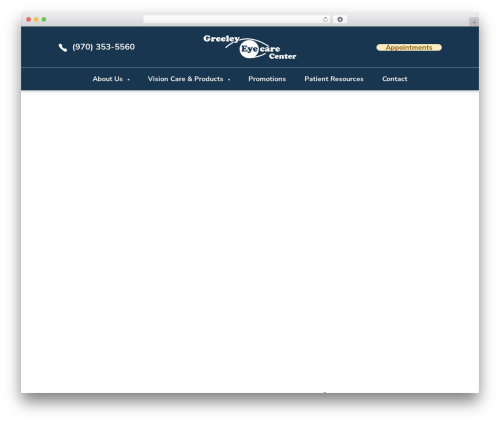 Flexsite theme WordPress - visionsource-greeley.com