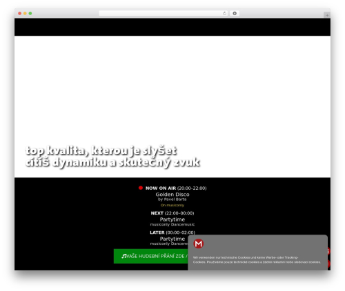 Sonaar music pro WordPress plugin - musiconly.stream