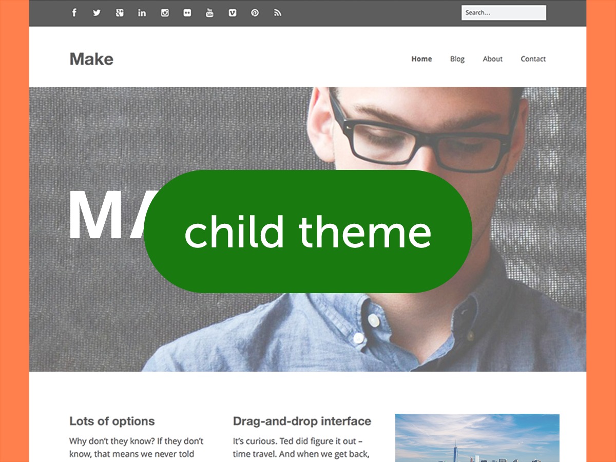Make Child theme WordPress Make Child theme WordPress