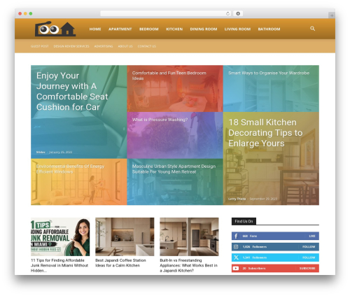 Newspaper WordPress magazine theme - roohome.com