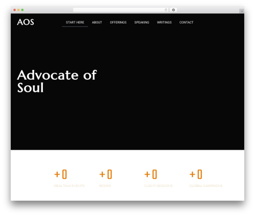Romethemeform WordPress plugin - advocateofsoul.com