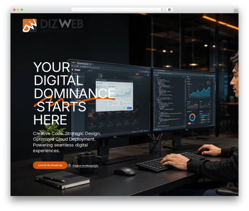 Salient theme WordPress - dizweb.solutions