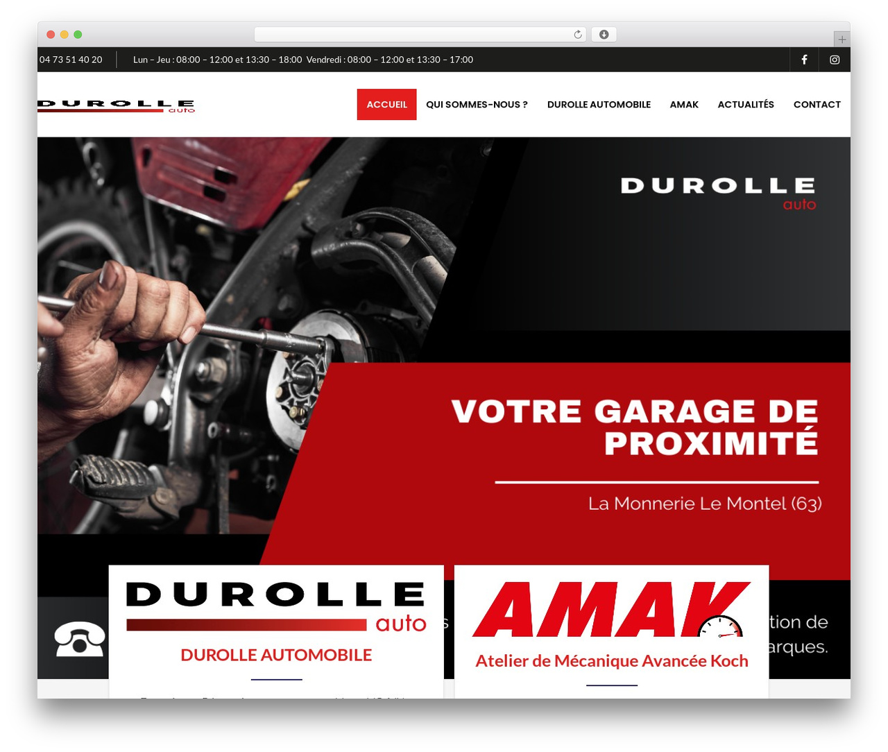 ServiceMaster WordPress theme design - durolle-auto.fr ServiceMaster WordPress theme design - durolle-auto.fr