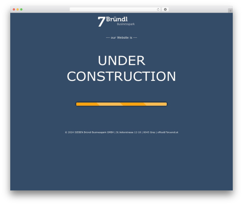 SimpleFolio top WordPress theme - 7bruendl.at