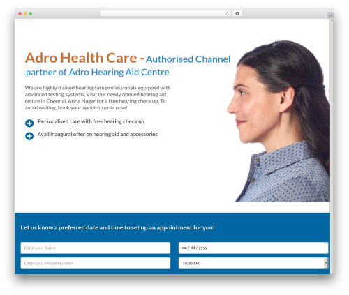 Theme WordPress Leadinjection - adrohealth.care