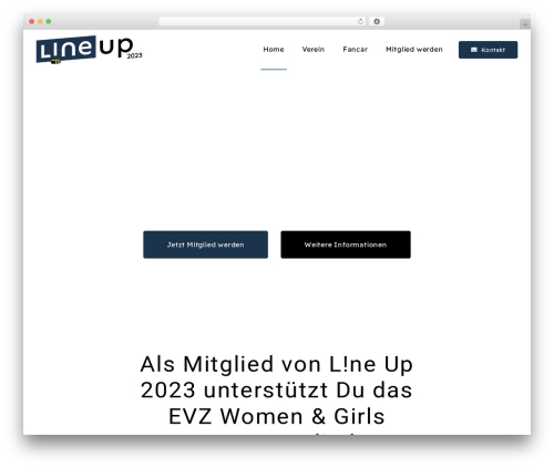 Open source event calendar WordPress plugin - lineup2023.ch