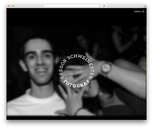WordPress theme Gregor - gregorschweinester.com