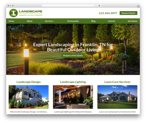 323 Design WordPress Theme WordPress theme - landscapeinnovationstn.com