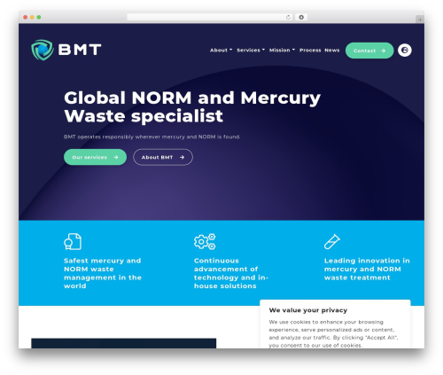 BMT theme WordPress - bmt-mercury.com