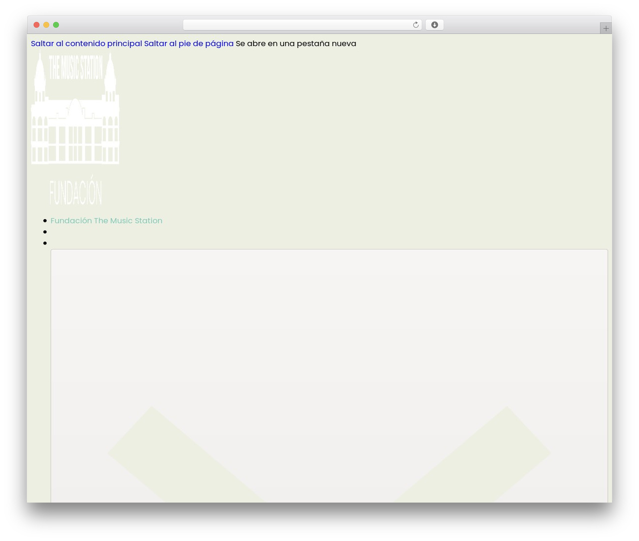 Bricks theme WordPress - fundacionthemusicstation.com