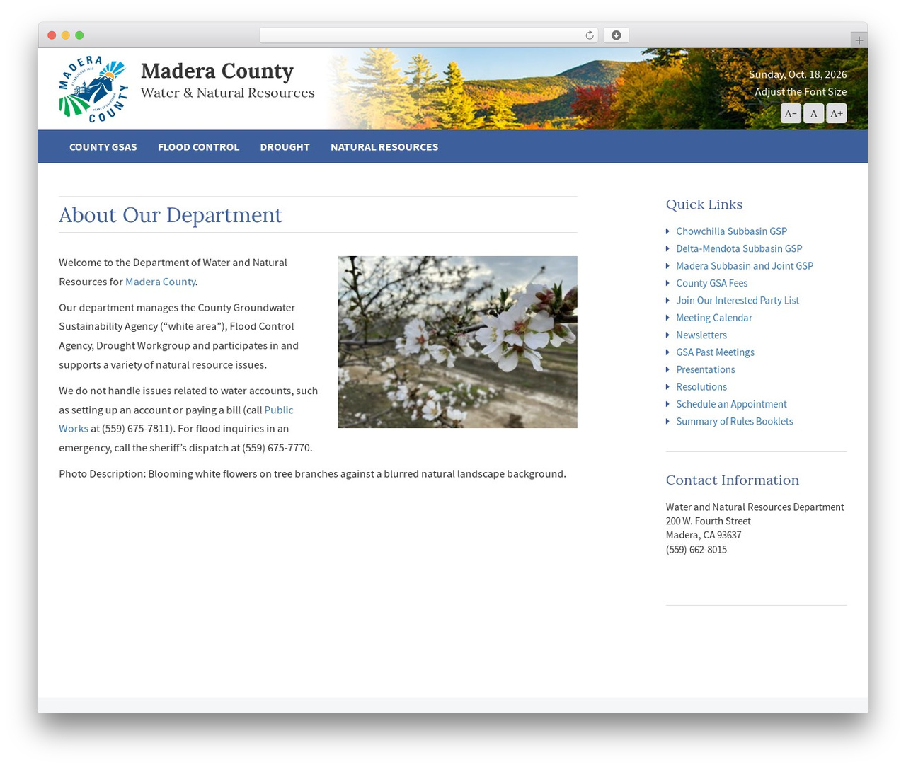Digital Attic theme WordPress - maderacountywater.com