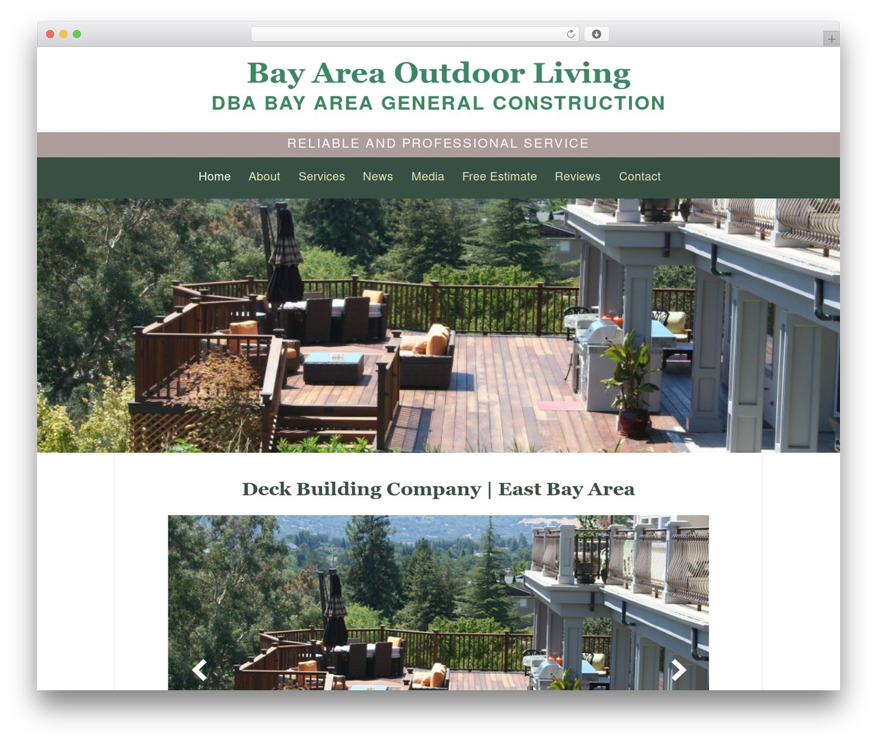 Everett theme WordPress - bayareaoutdoorliving.com