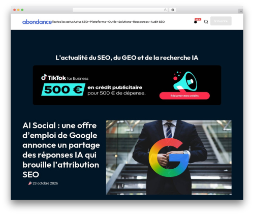 Obflink WordPress plugin - www.abondance.com