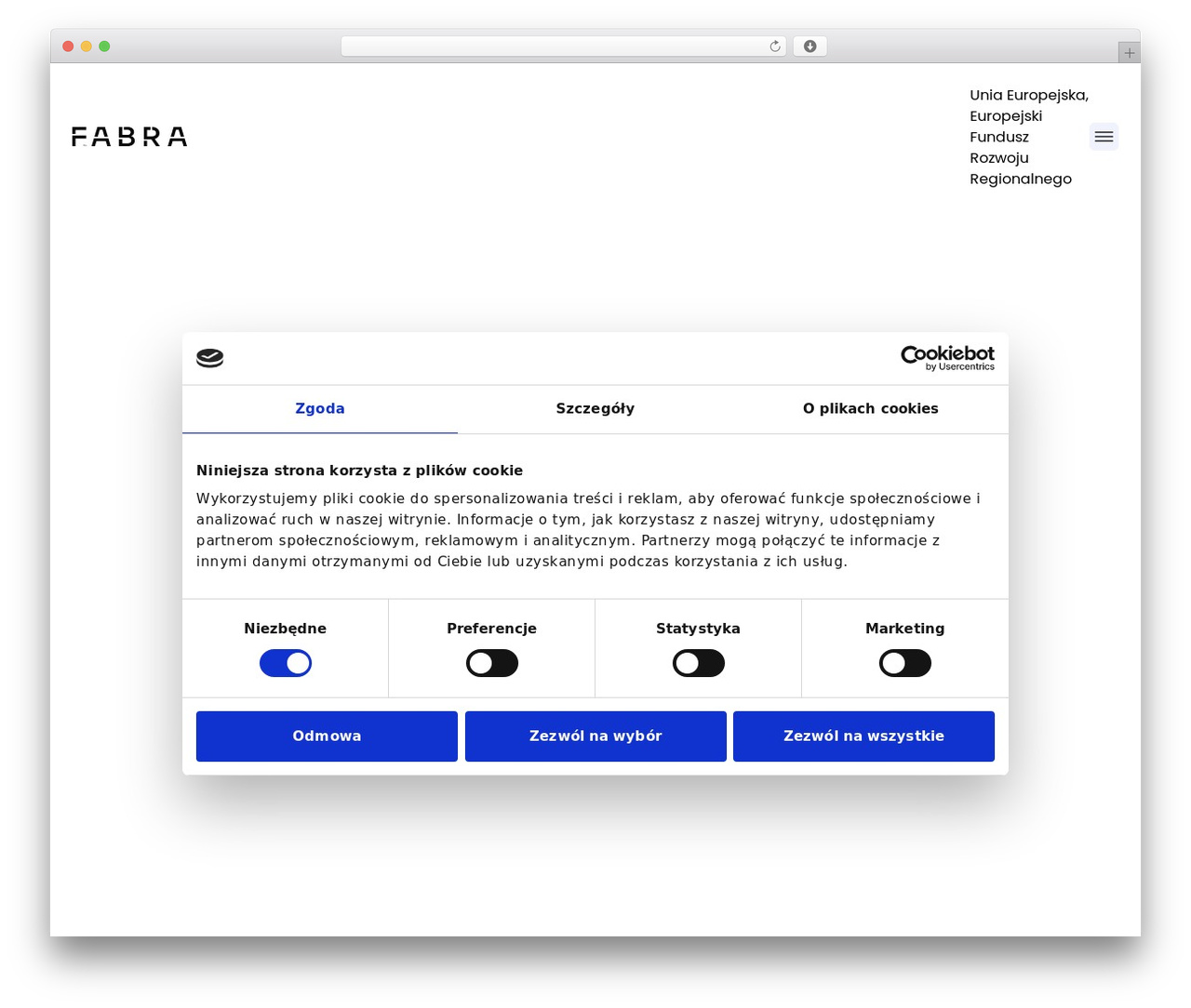 Fabra theme WordPress theme - fabra.com.pl