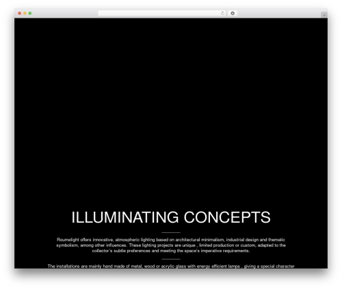 North WordPress theme - roumelight.com