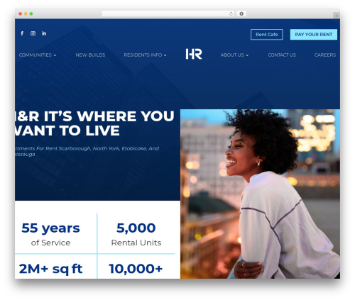 RealesWP WordPress theme - hrpm.ca