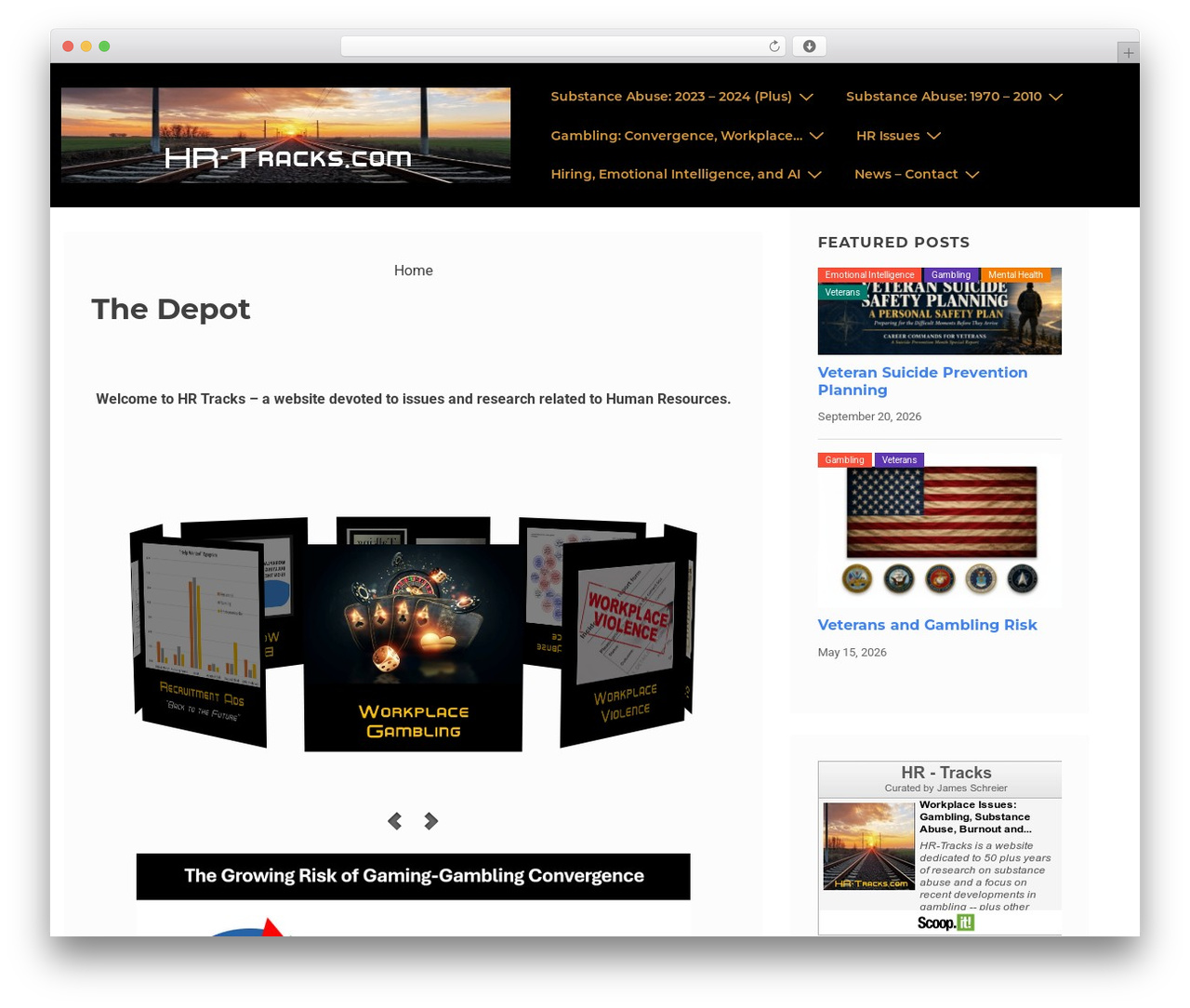 Responsive free WordPress theme - hr-tracks.com Responsive free WordPress theme - hr-tracks.com