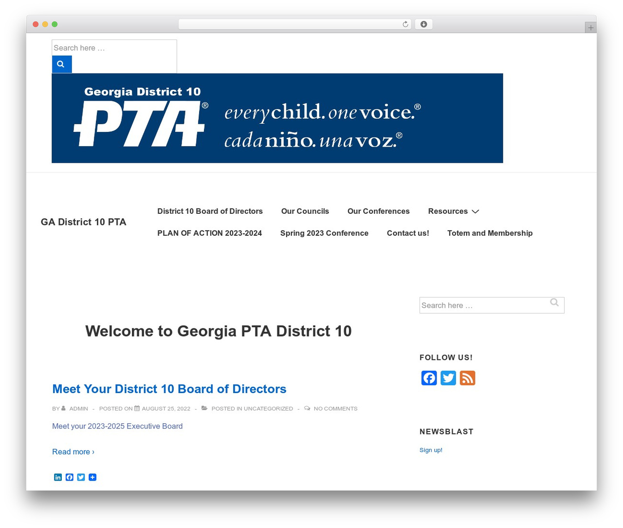 Responsive Child WordPress theme - gaptadistrict10.com Responsive Child WordPress theme - gaptadistrict10.com