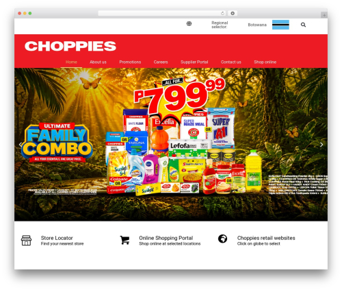 Theme WordPress Hello Elementor - choppies.co.bw